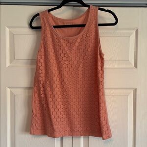 LOFT Pink Tank Top Sleeveless Comfortable